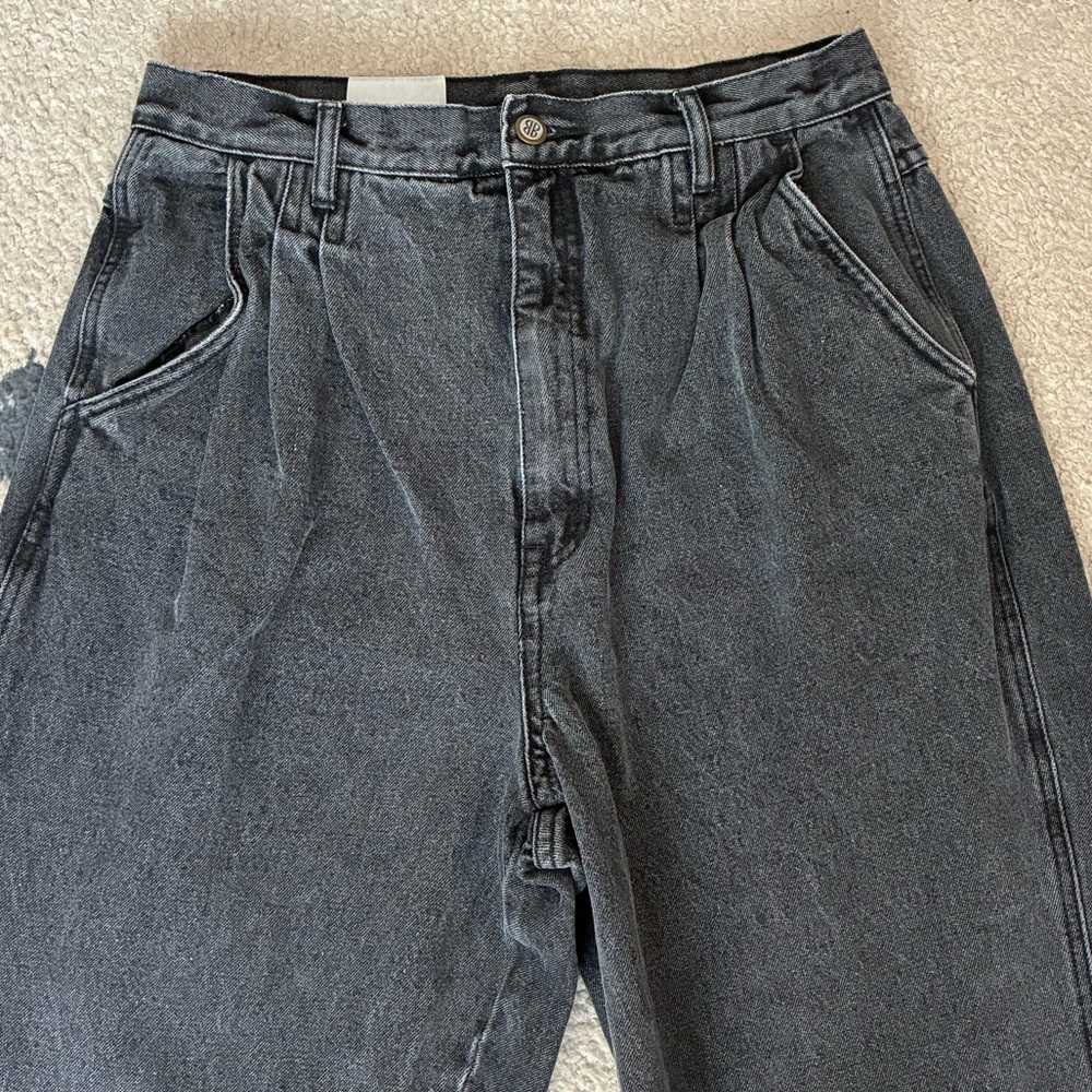 Vintage 80s Bill Blass High-Waisted Pleated Mom Jeans